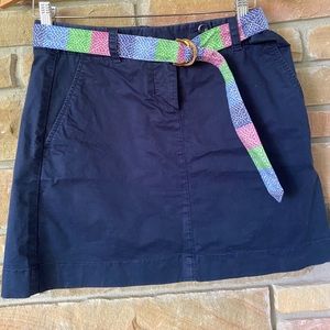 VV Short Casual Navy Skirt.